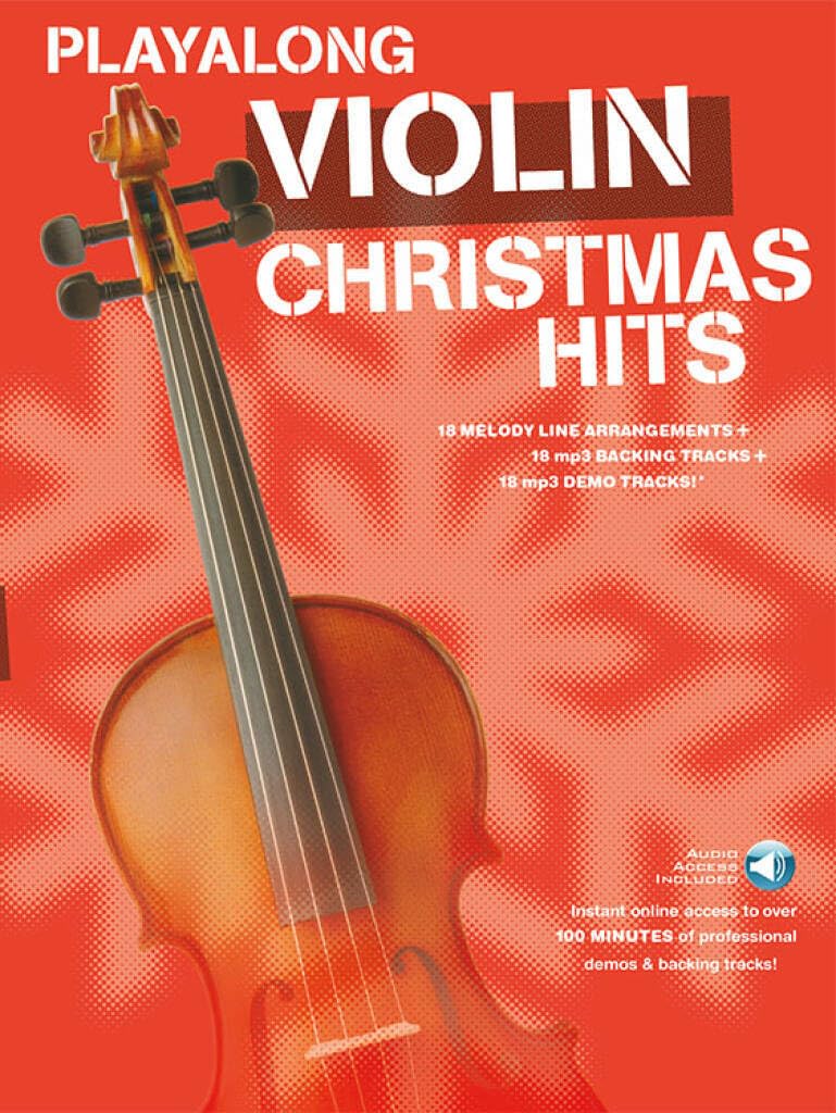 Playalong Christmas Hits Violin Book & Download Card
