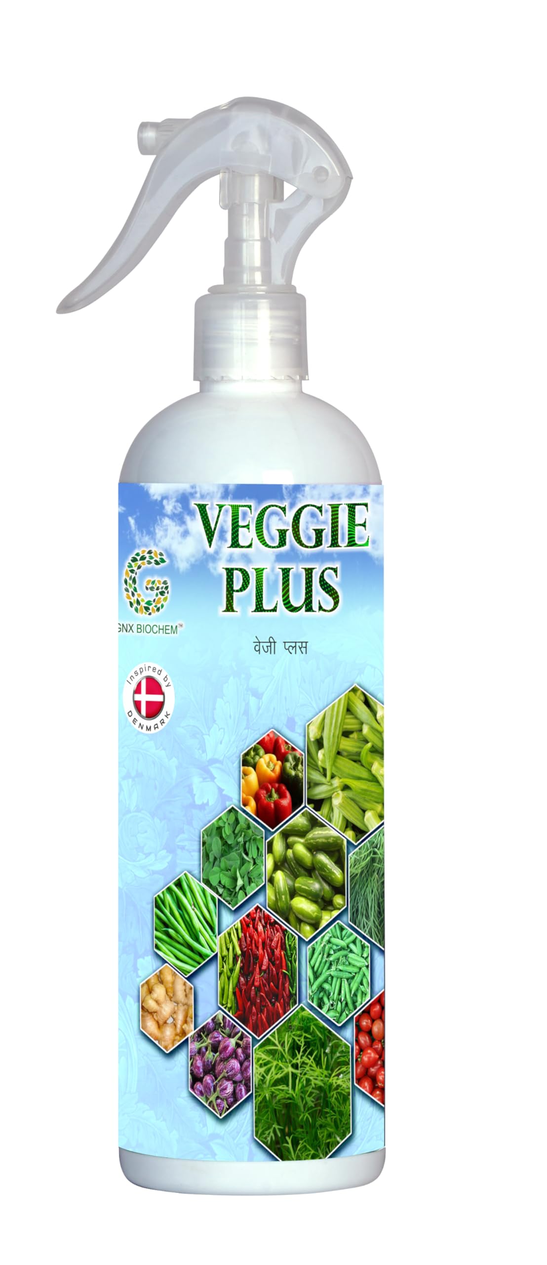 Veggie Plus Organic Plant Tonic Vegetable Spray For Safe Planting, Growth Booster With Micro Nutrients (500 ML), Ready to Use Spray-image-0