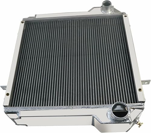 Miniatura 4 de 234876A1 234876A2 Radiador para retroexcavadora de caja 570 580L 580SSL 590SL 4300 P85, radiadores de enfriamiento de aluminio completo