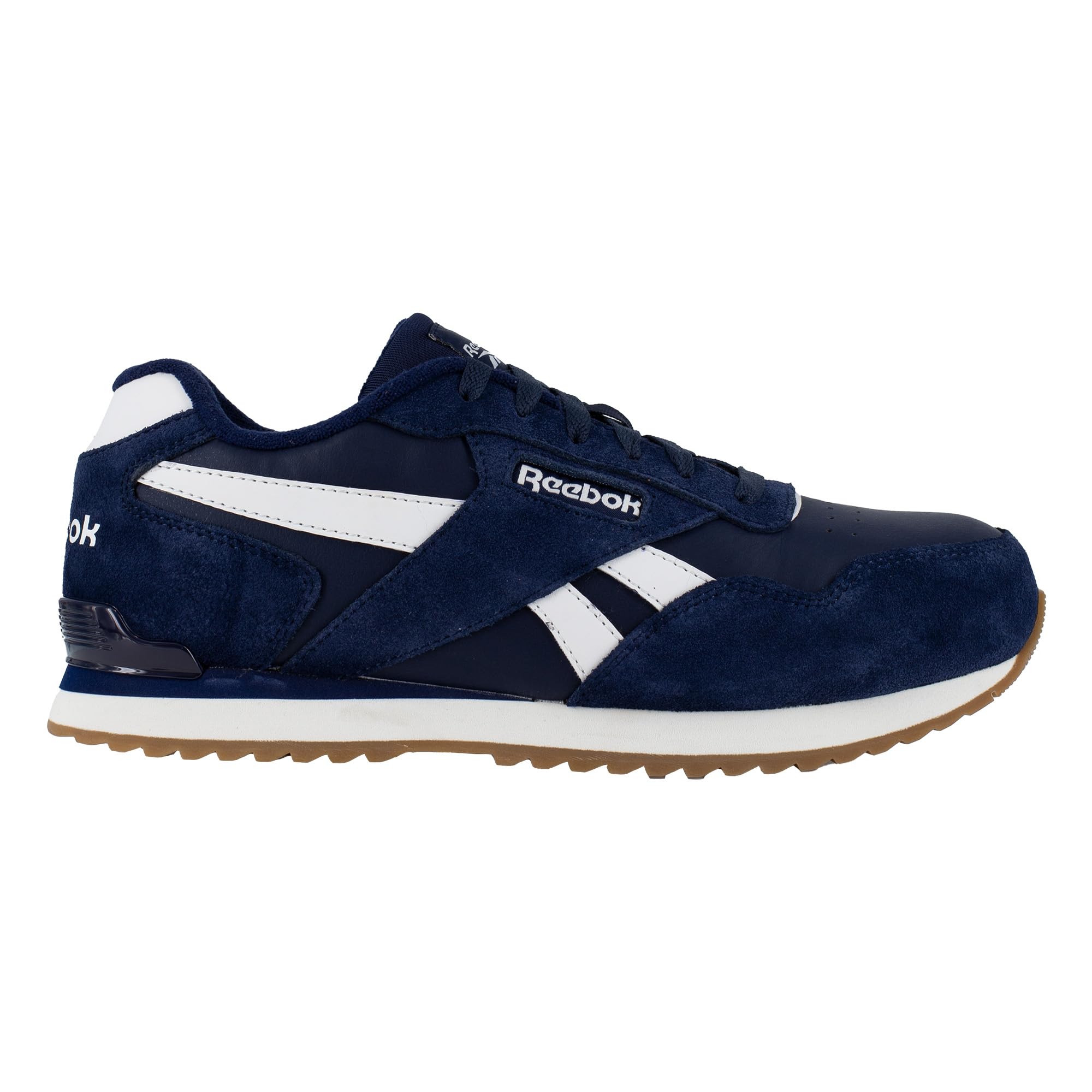 Reebok Rb1982 Harman Work Construction Shoe Black and White Trabajo y seguridadHombre