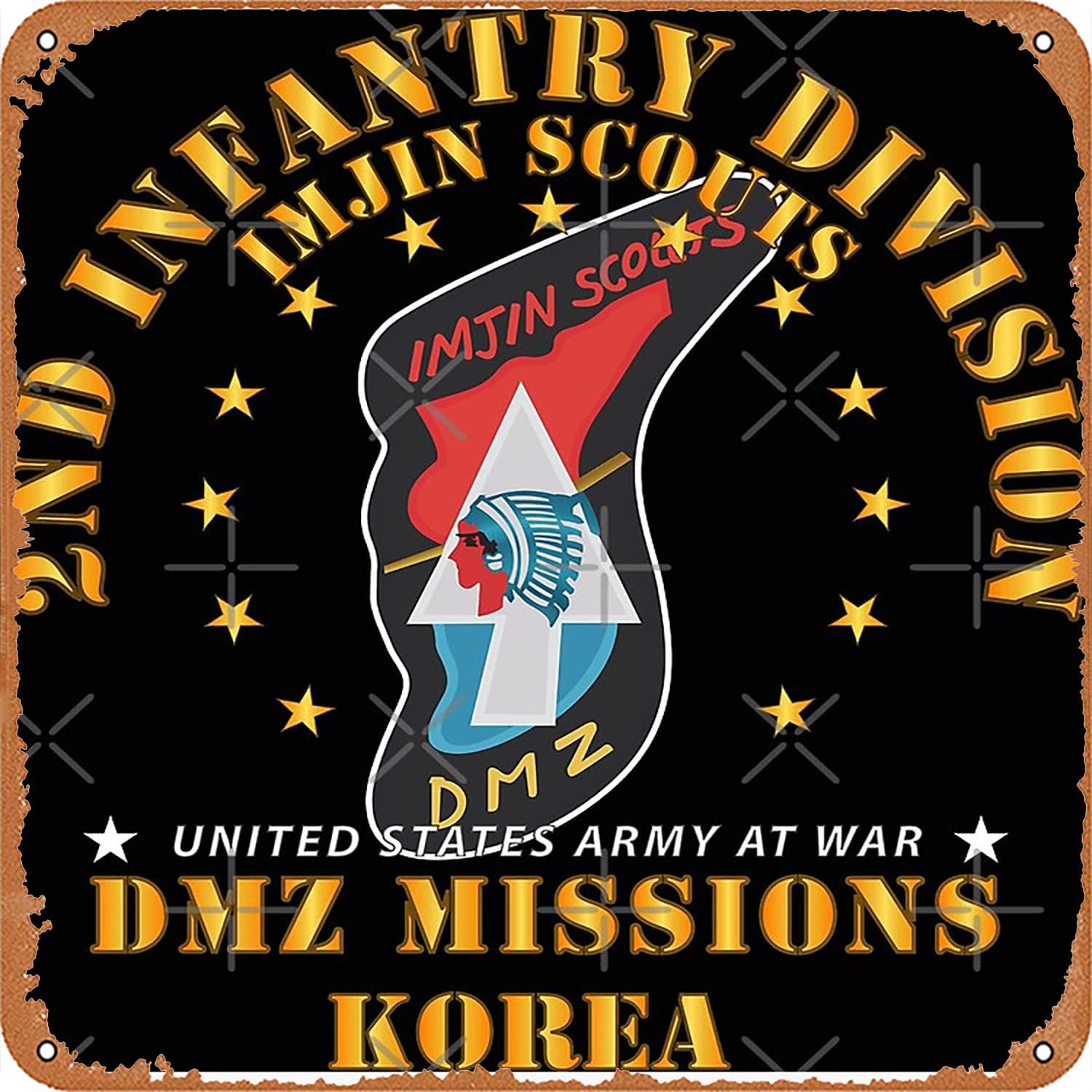 Amazon.com: amiuayrta Army - 2nd Infantry Division - ImJin Scout -DMZ ...