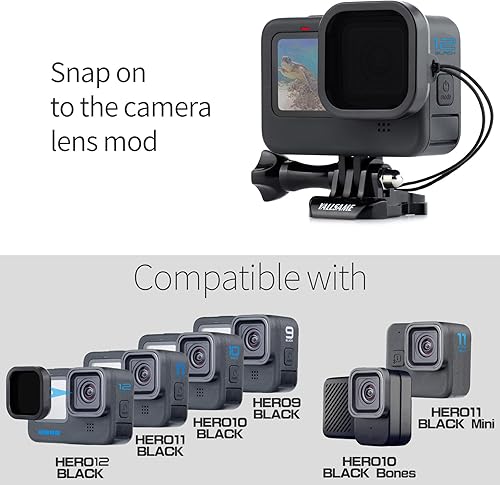 Miniatura 2 de Filtro ND para GoPro Hero 12/11/10/9 Negro/Hero 11 Black Mini, Juego de filtro-CPL/ND64/32/16/8 y tapa de lente para GoPro 12 Paquete de 2 filtros