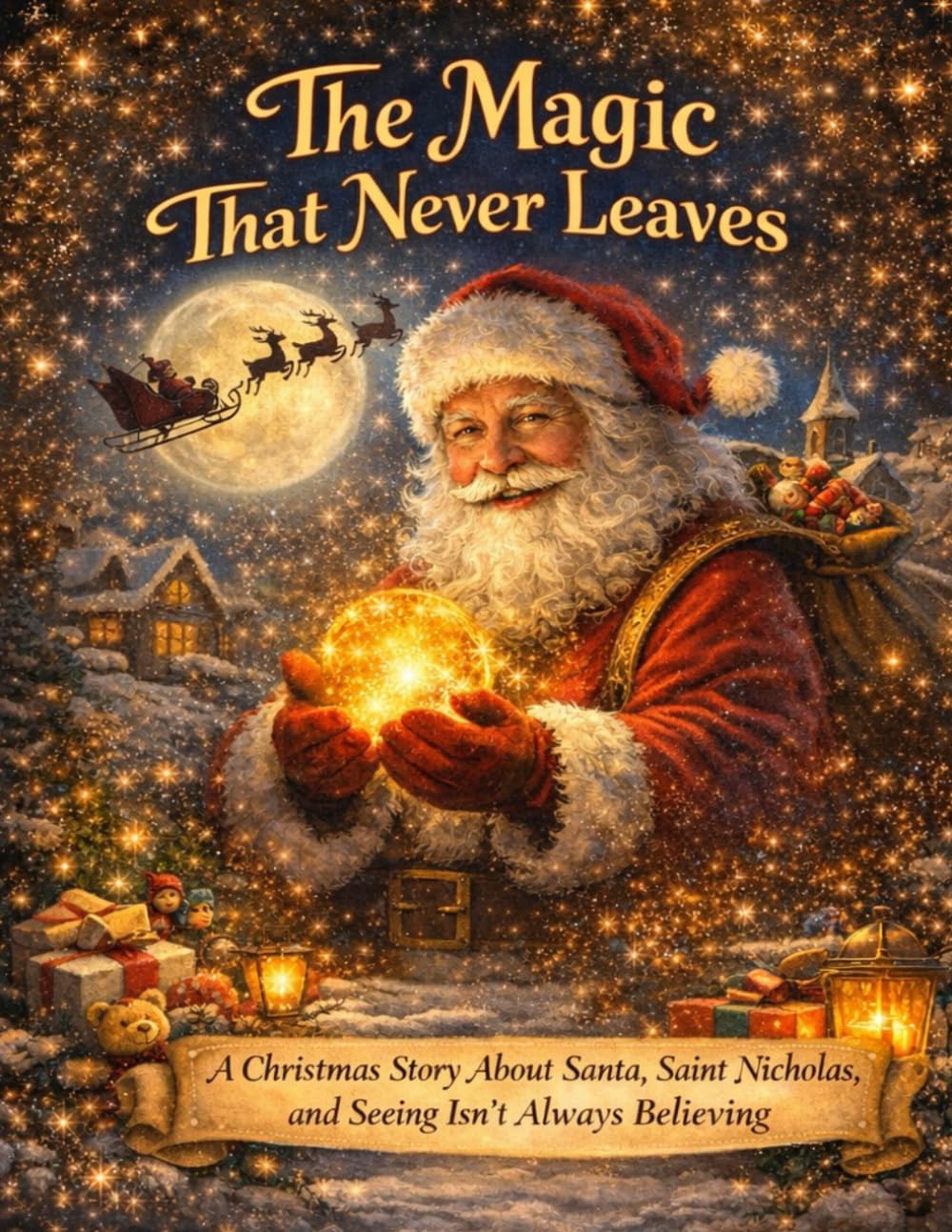 The Magic That Never Leaves: A Christmas Story About Santa, Saint Nicholas and Seeing isn't Believing