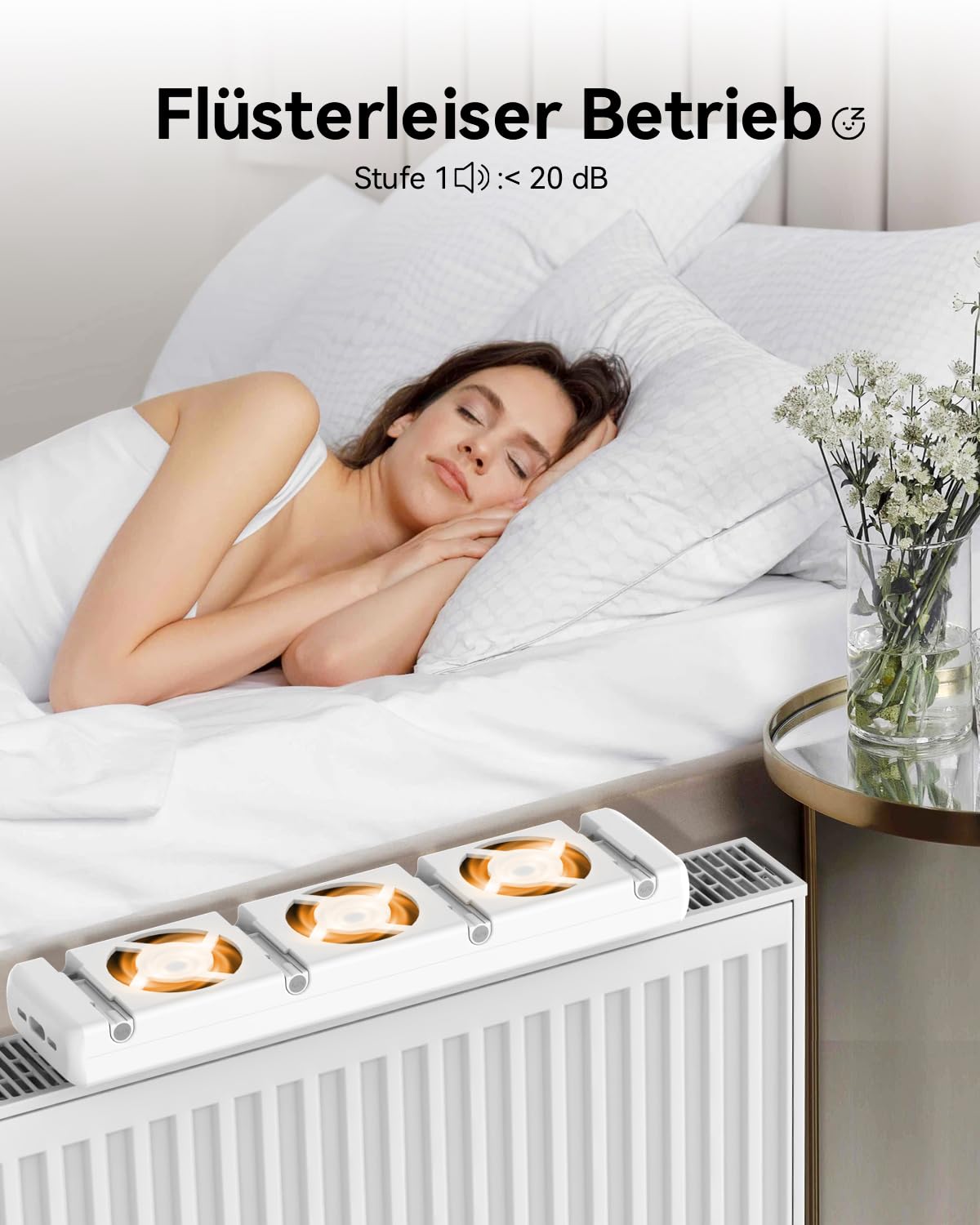 Radiatorventilator - Energiezuinig en Efficiënt - Verspreidt Warmte Sneller en