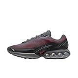 Air Max DN Shoes (HM0708-002, Black/Iron Grey/University Red) Size 8