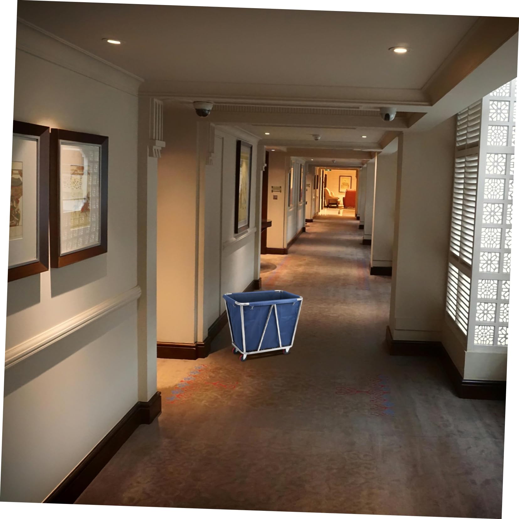 PRETYZOOM Bolsa de Almacenamiento de Ropa Extraíble Oxford para Carrito | Gran Capacidad, y Fácil de Llevar, para Limpieza y Organización en Casa o Hotel