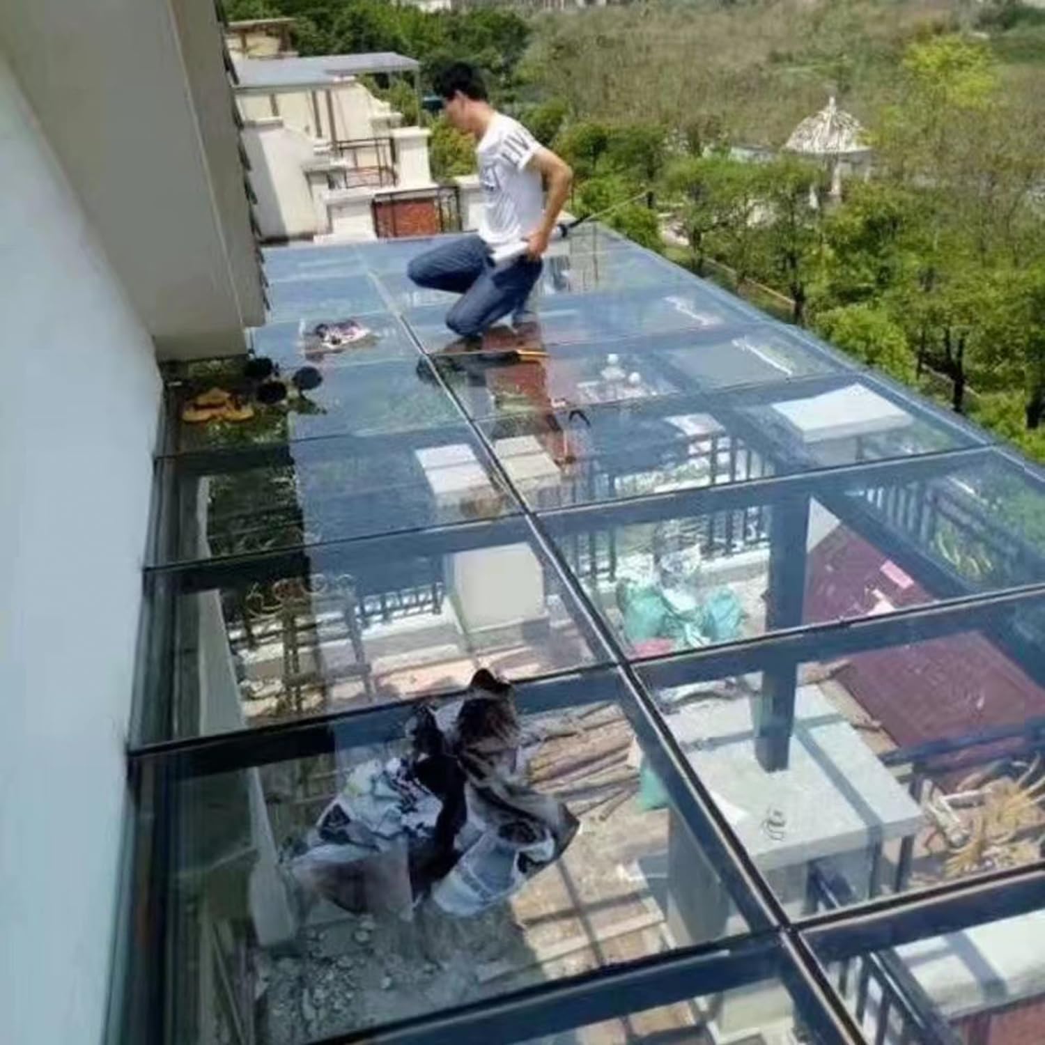 Amazon.co.jp: 透明アクリル板 ポリカーボネート屋根庇 住宅