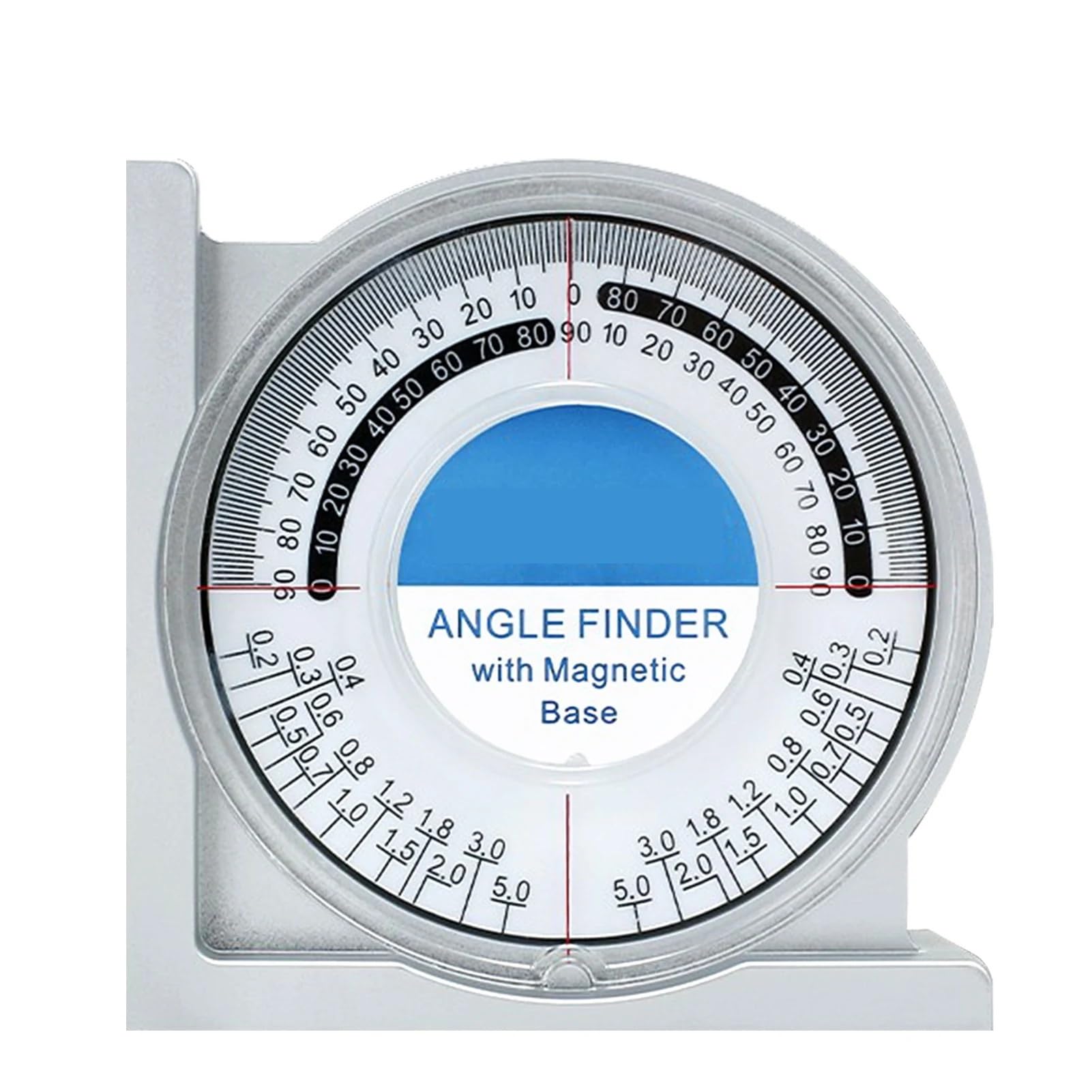 Bnvewr One Color Digital Angle Finder, Magnetic Angle Finder Locator Mini Inclinometer Measurement Tool Protractor Tilt Level Meter Dual Bubble,Inclinometer