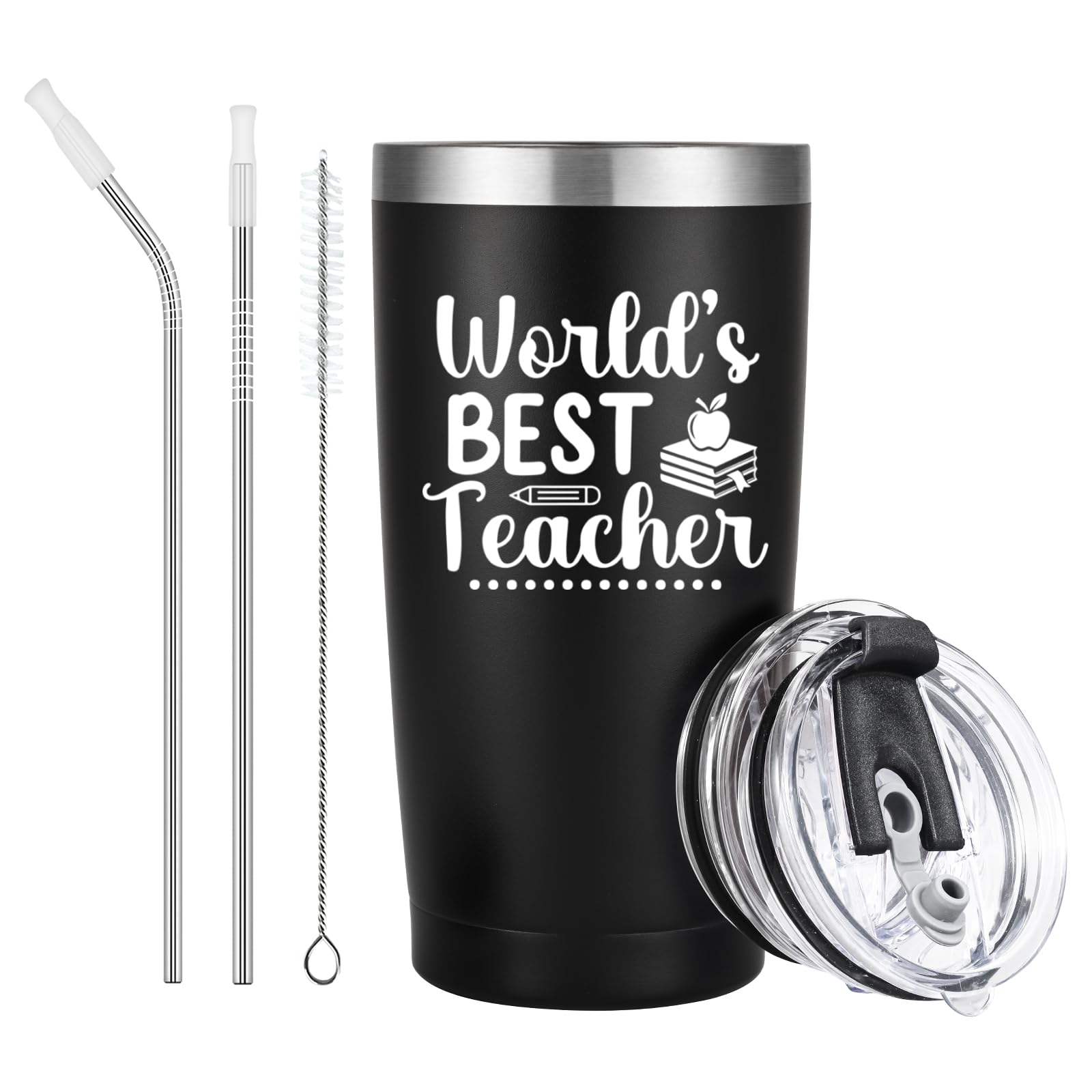 Livole Male Teacher Gifts from Students, World's Best Teacher, Thank You Presents