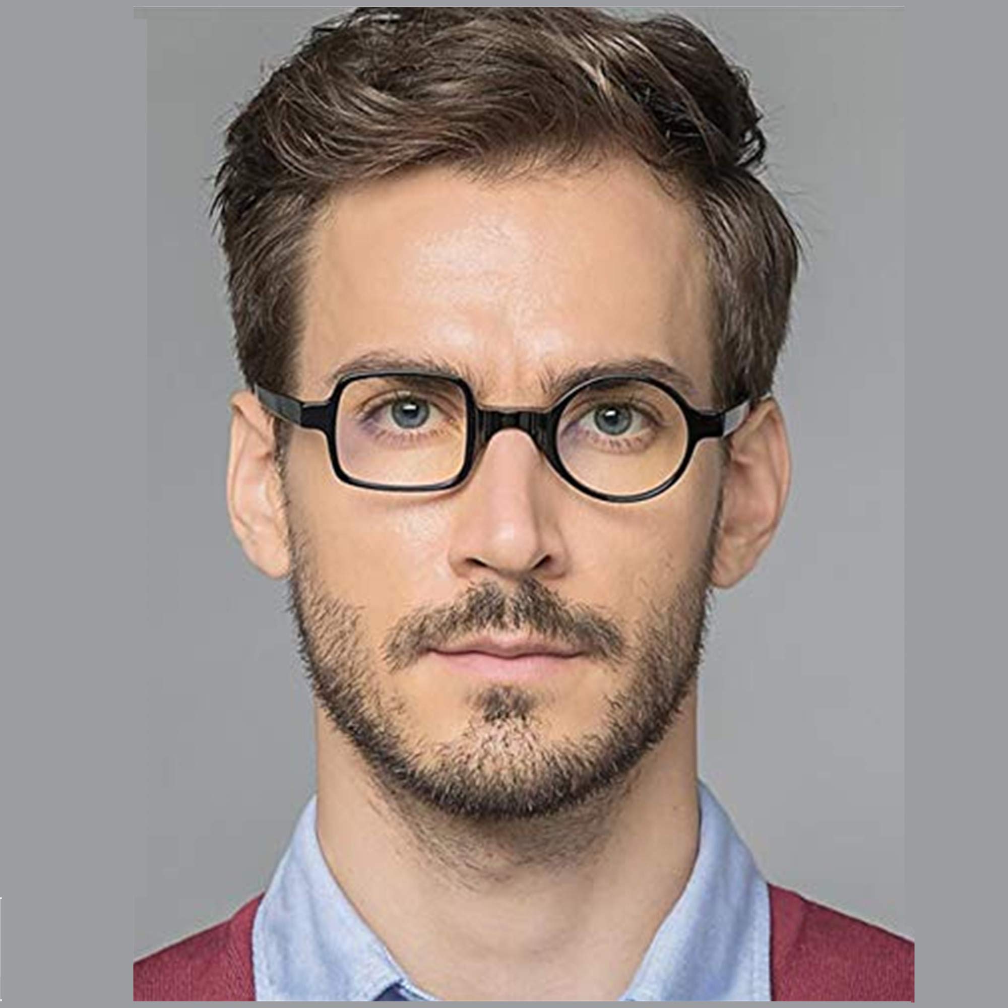 LifeArt anteojos de computadora con bloqueo de luz azul, marcos de gafas elegantes para mujeres/hombres, filtro de lente transparente, reduce la fatiga ocular