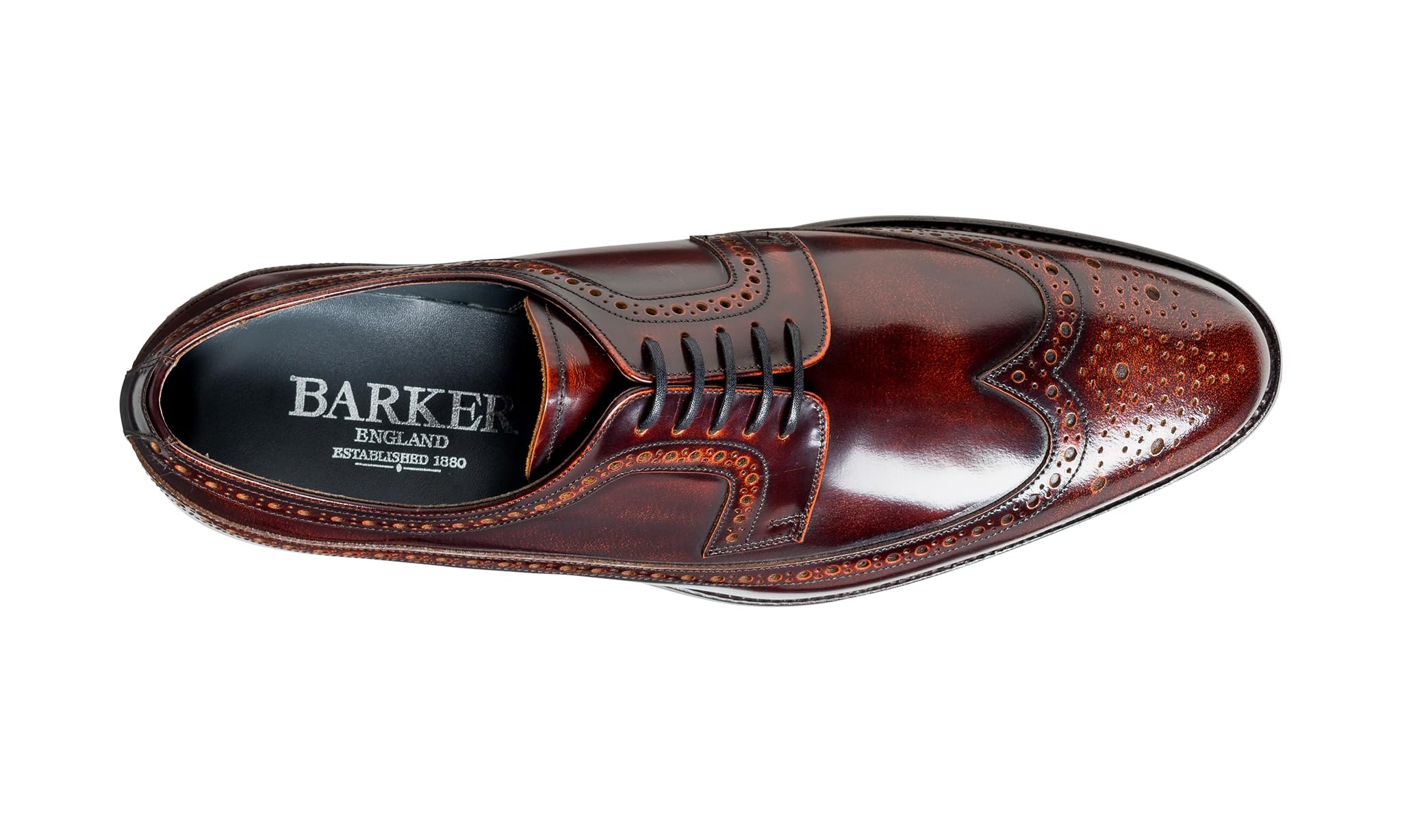 BARKER Woodbridge Brogue Oxford Dress Shoes - Herren Luxus Oxfords Brogue-Schuhe