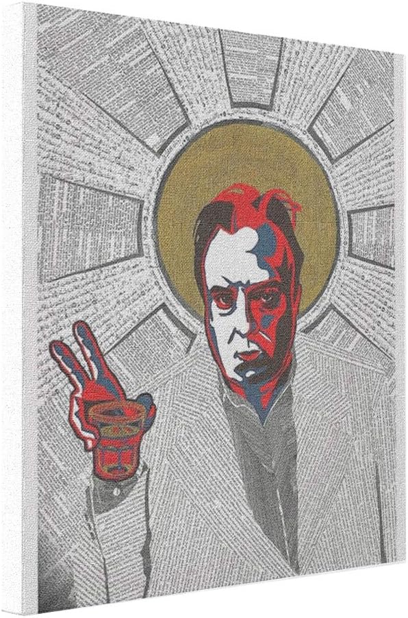 Ai Vion Cheap Art Canvas Christopher Hitchens Stretch Canvas