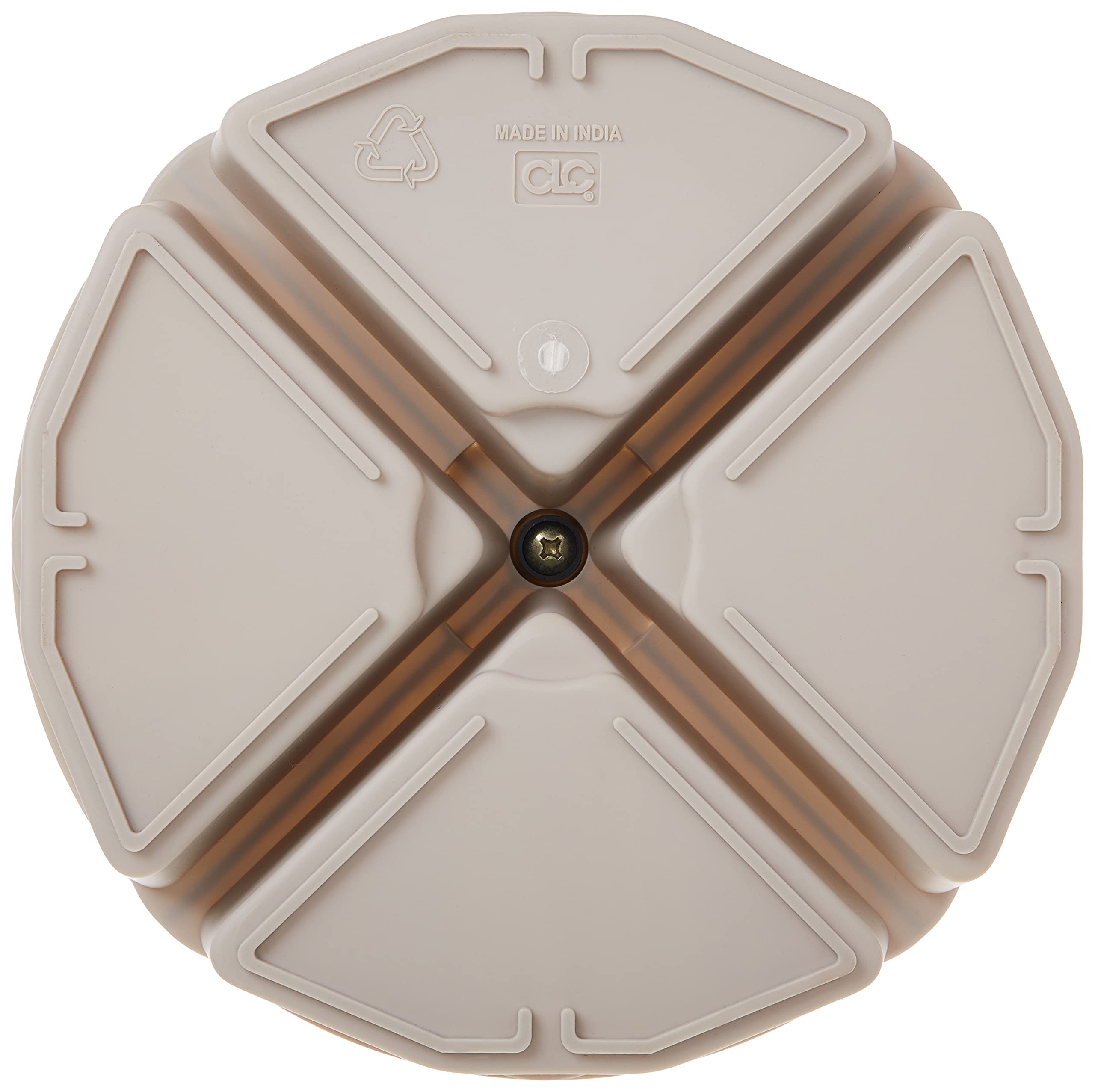 Custom Leathercraft Bucket Tray - Cream White -3