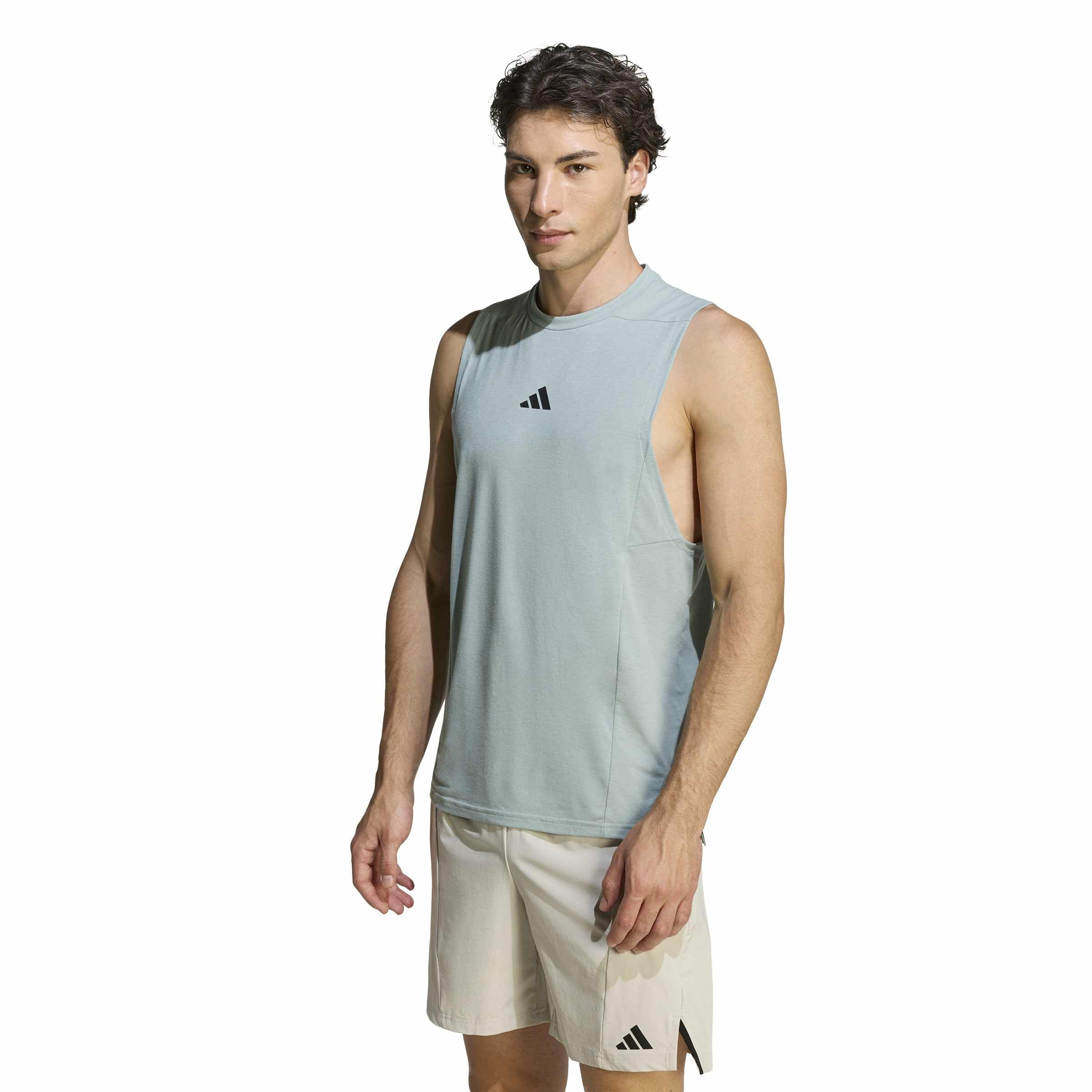 

                                                    adidas Men's Designed for Training Workout Tank To