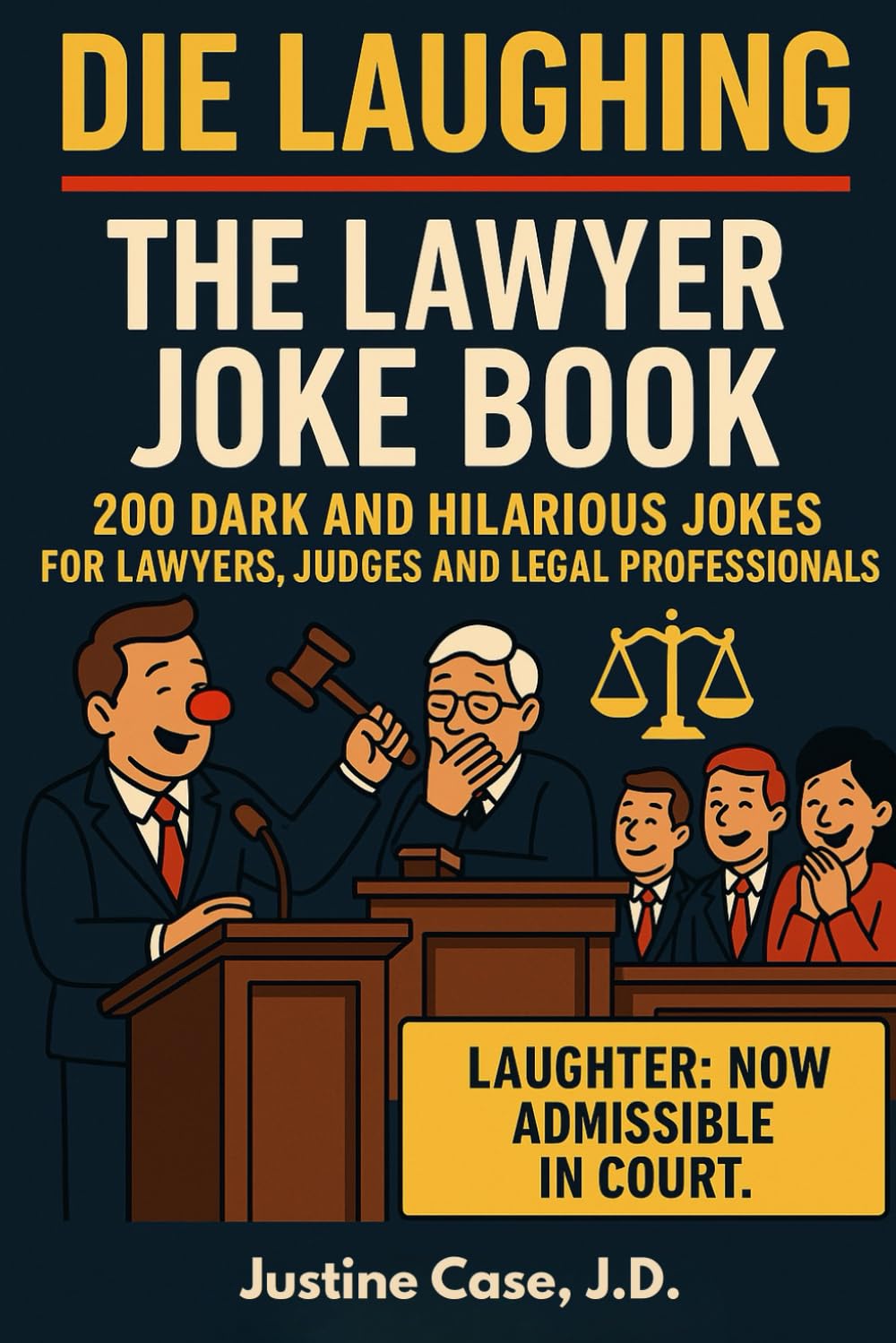 Die Laughing: The Lawyer Joke Book: 200 Dark and Hilarious Jokes for Lawyer, Judges and Legal Professionals (Die Laughing: Inside Jokes from the Trenches)