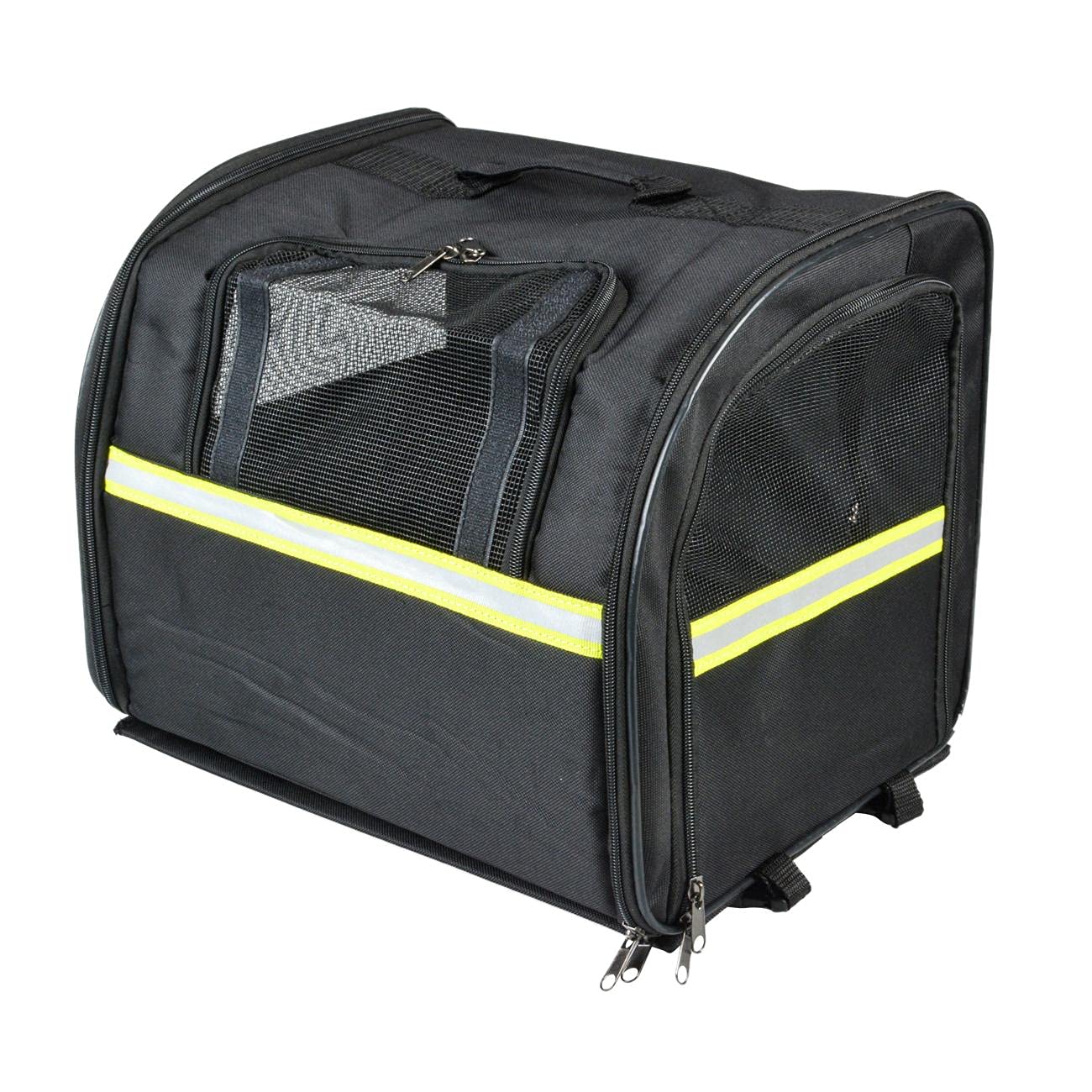 664-465622 Packtasche für Gepäckträger schwarz, 1130 g