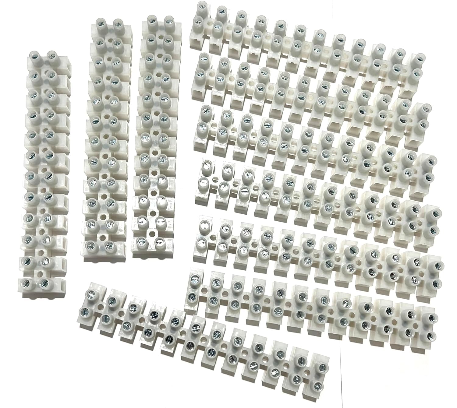 Electrical Terminals Rows Snapklik.com : EDS 12 Position / 24 Contact Dual Row Terminal Block ...