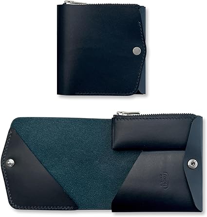 Amazon | [moku] 小さく薄い財布Saku ver.3 ブッテーロレザー ユニ