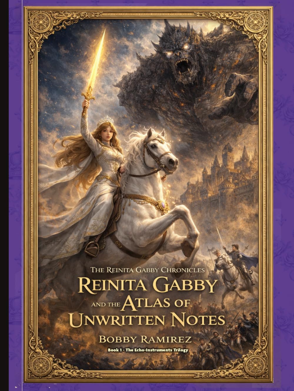 Reinita Gabby and the Atlas of Unwritten Notes: A Dark Epic Medieval Fantasy Adventure of Sword and Sorsery (Reinita Gabby Medieval Epic Fantasy Adventure Book Series)