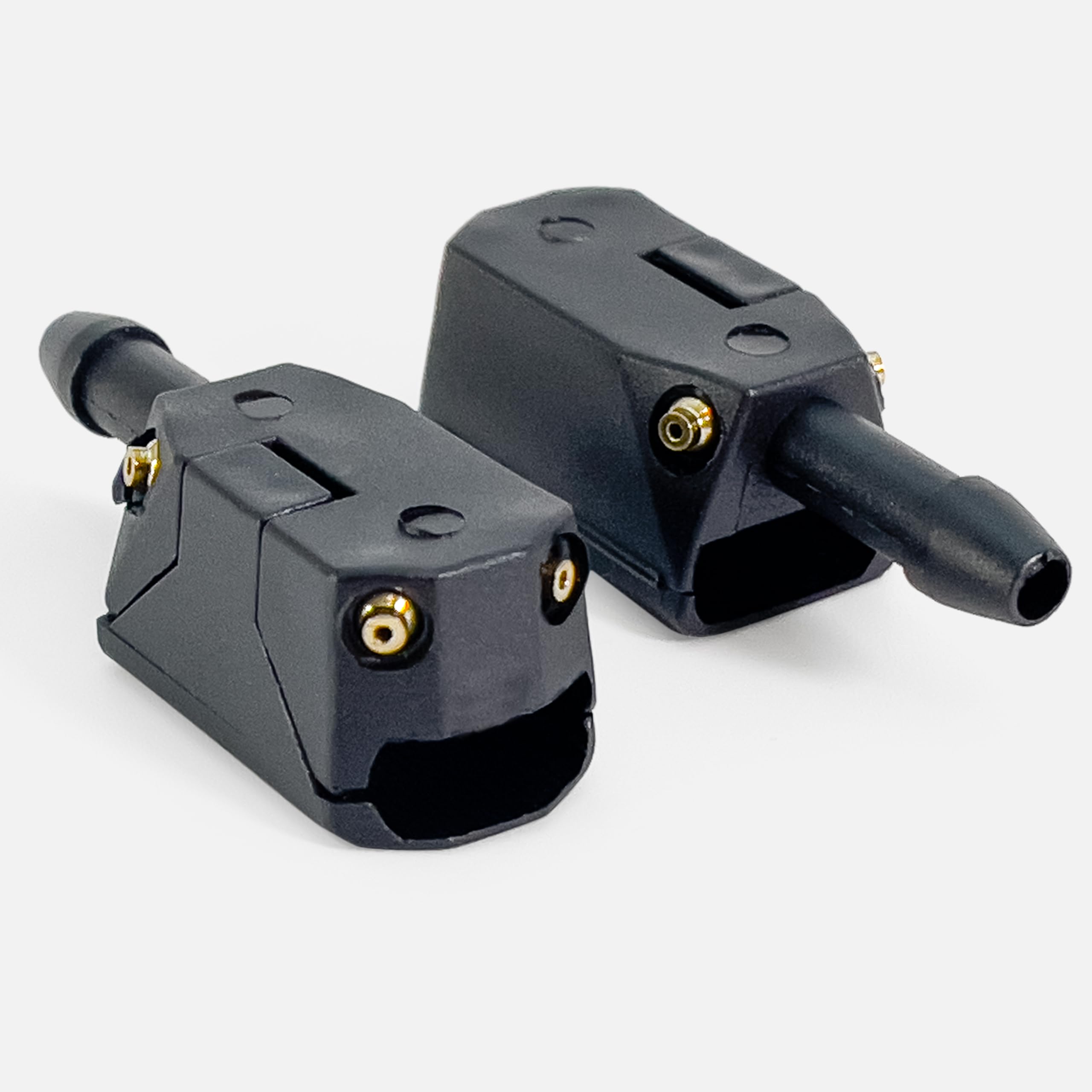 Click&Fit Boquillas universales para limpiaparabrisas de camioneta compatible con Ford Transit, Mercedes, Sprinter, VW, Crafter Fiat, Ducato, Volvo, DAF, Scania, Iveco, para brazo de limpiaparabrisas