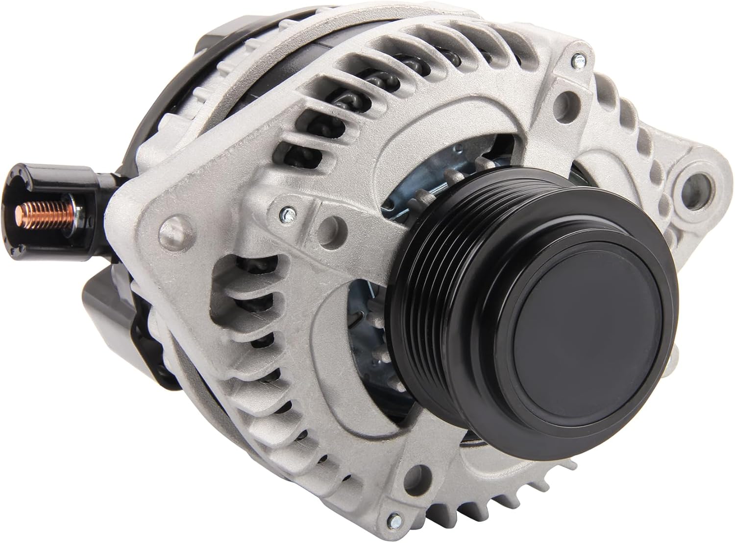Alternator 11573N Fit for Honda For Pilot 2012-2015 For Odyssey 2011 2012 2013 12V 130Amp CW 6-Groove Pulley 31100-RV0-A01 CSJ24 11573 290-5582