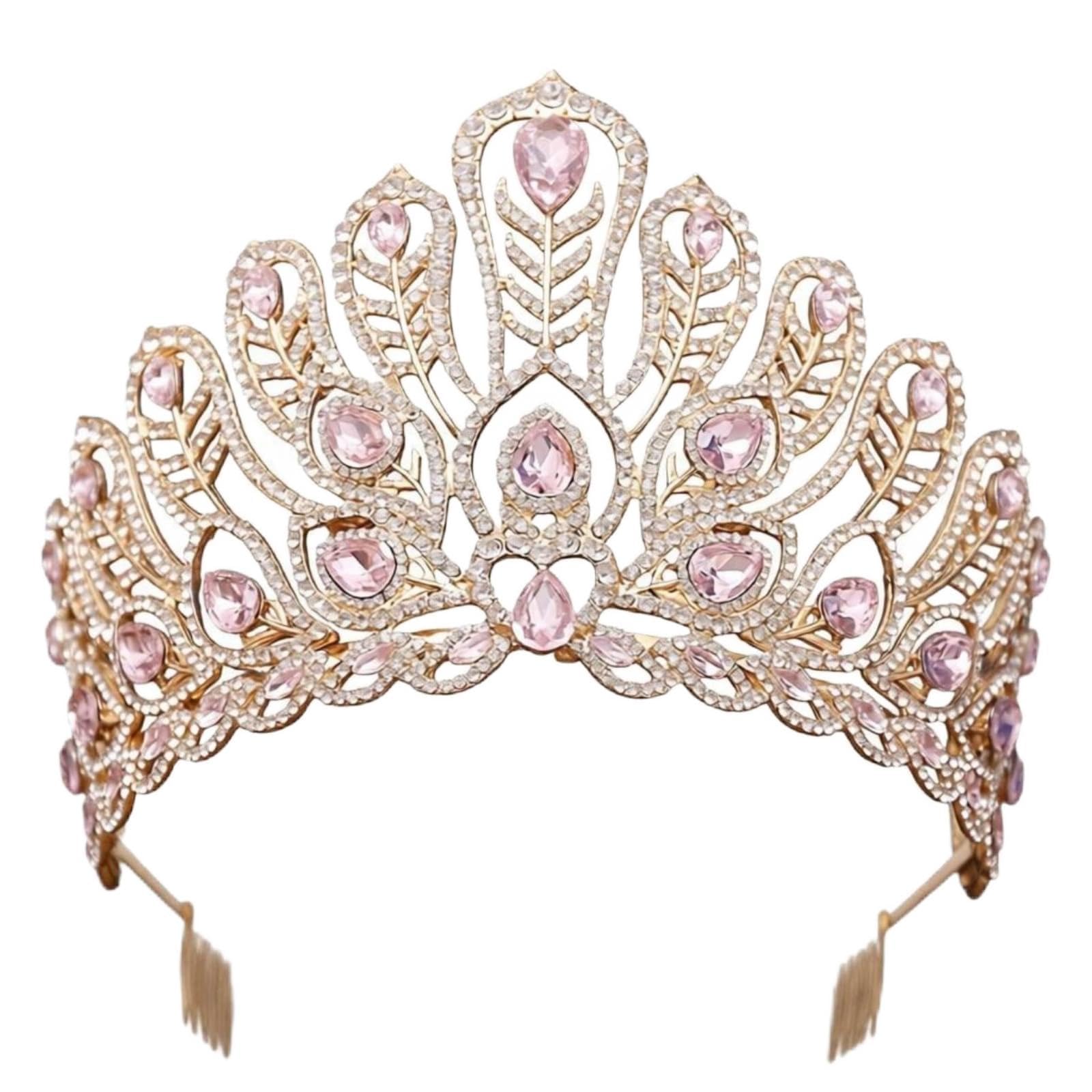 con Peine Formal corativo Accesorio para el Cabello Aleación para Novias, Quinceañeras, Bodas, Style to 5
