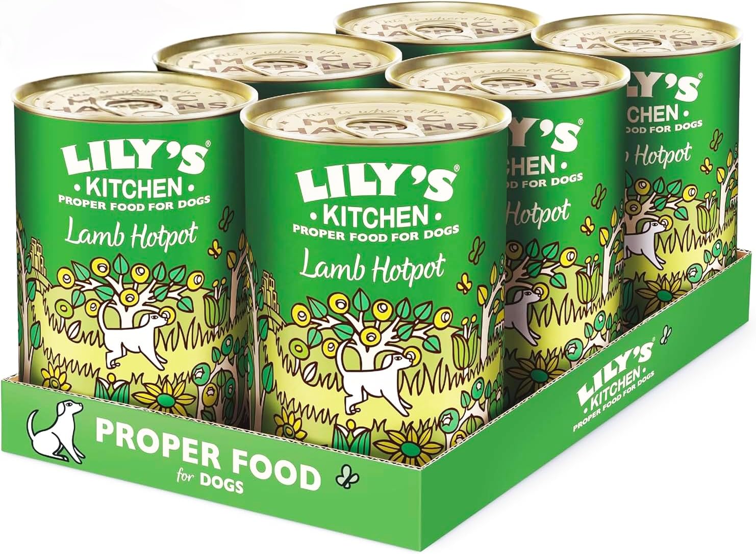 Lamb Hotpot Wet Dog Food Box 6x400G