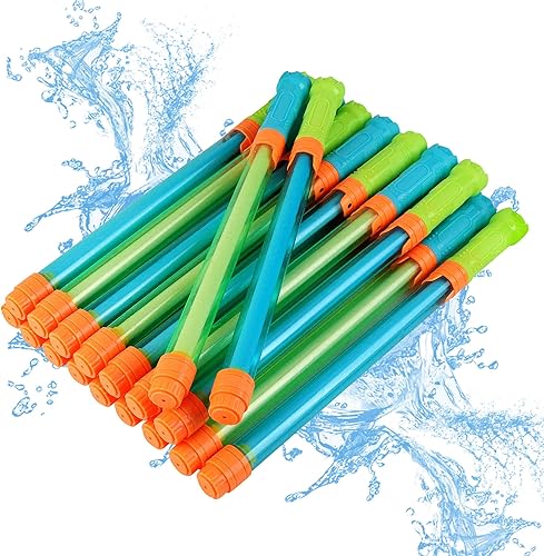 Winsenpro Pistola de agua para piscina, pistolas de chorro, pistola de agua para verano, piscina, juego de lucha contra el agua, niños de 3 a 8 años