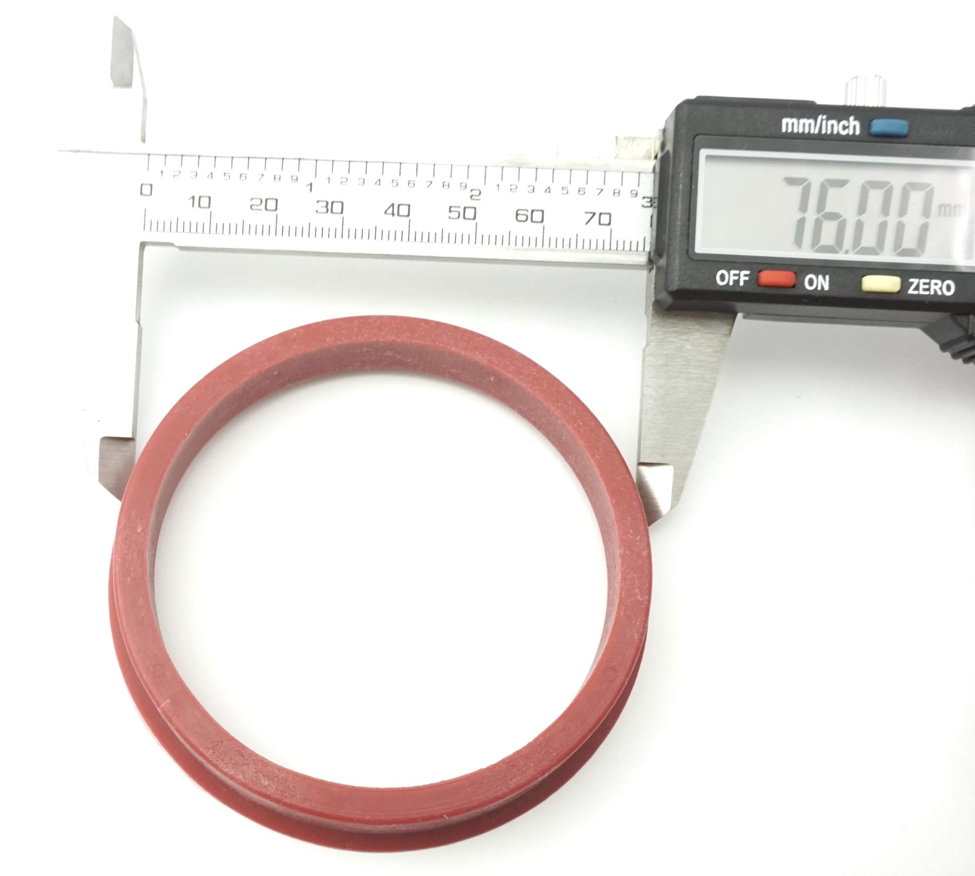 Kit 4 Anelli Di Centraggio Da 66.6mm - 57.1mm Cerchi Ruote Audi Seat Skoda Vw - Foto 9