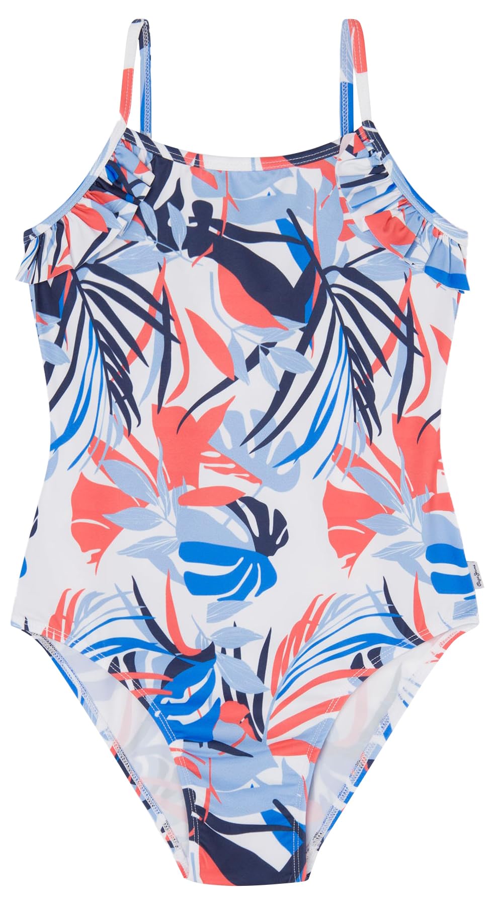 Pepe Jeans Leaf Frill Swimsuit One Piece Niñas