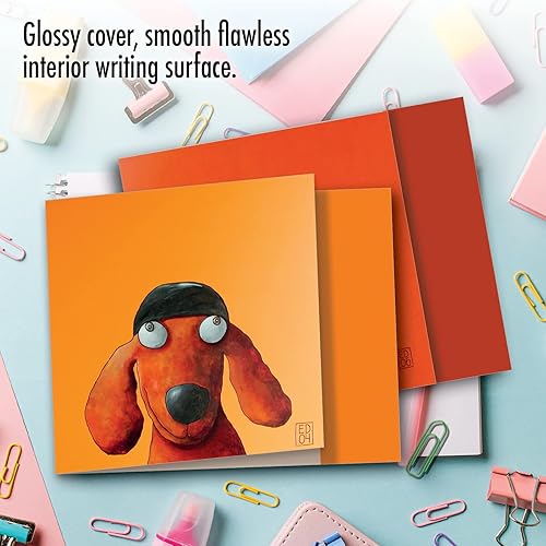 Miniatura 5 de The Best Card Company - 10 tarjetas de perro en blanco surtidas (4 x 5.12 pulgadas) - Adorables tarjetas de notas de animales en caja para todas las