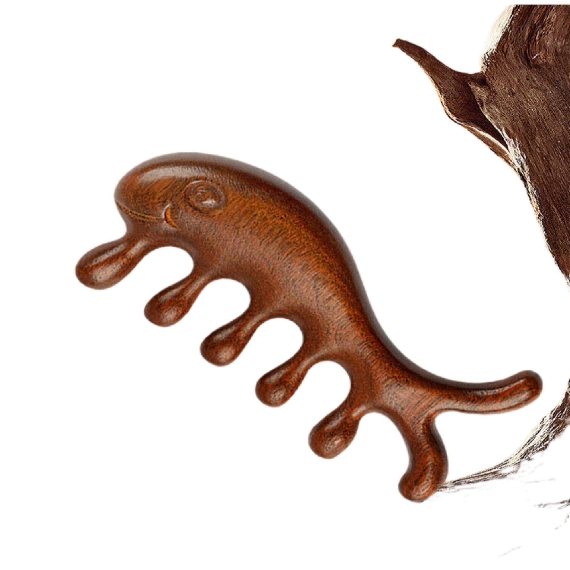 Amazon.com : 檀木Wooden Scalp Massage Comb,Gentle Scalp Massage