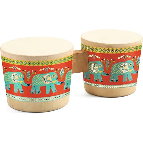 DJECO Animambo, Kids Bongo Musical Toy, 3+ Years