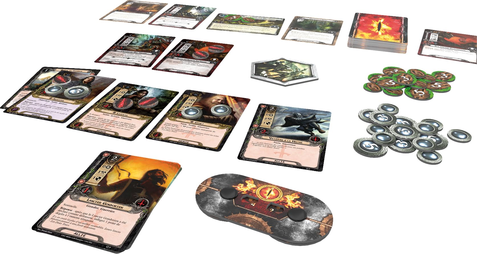 Asmodee - Le Seigneur des Anneaux JCE : Edition Révisée