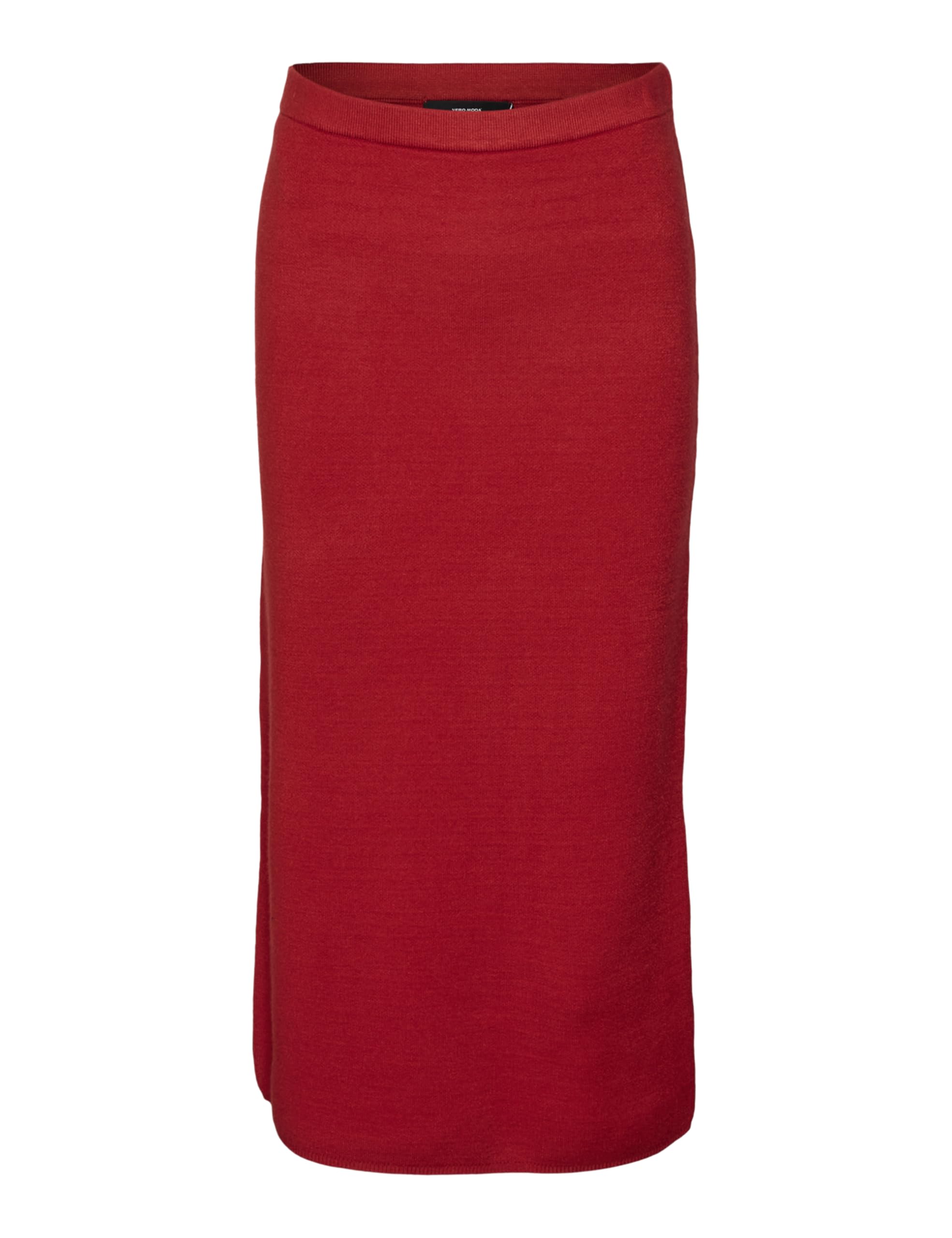 VERO MODA Women's Knitted Skirt, Salsa, XS