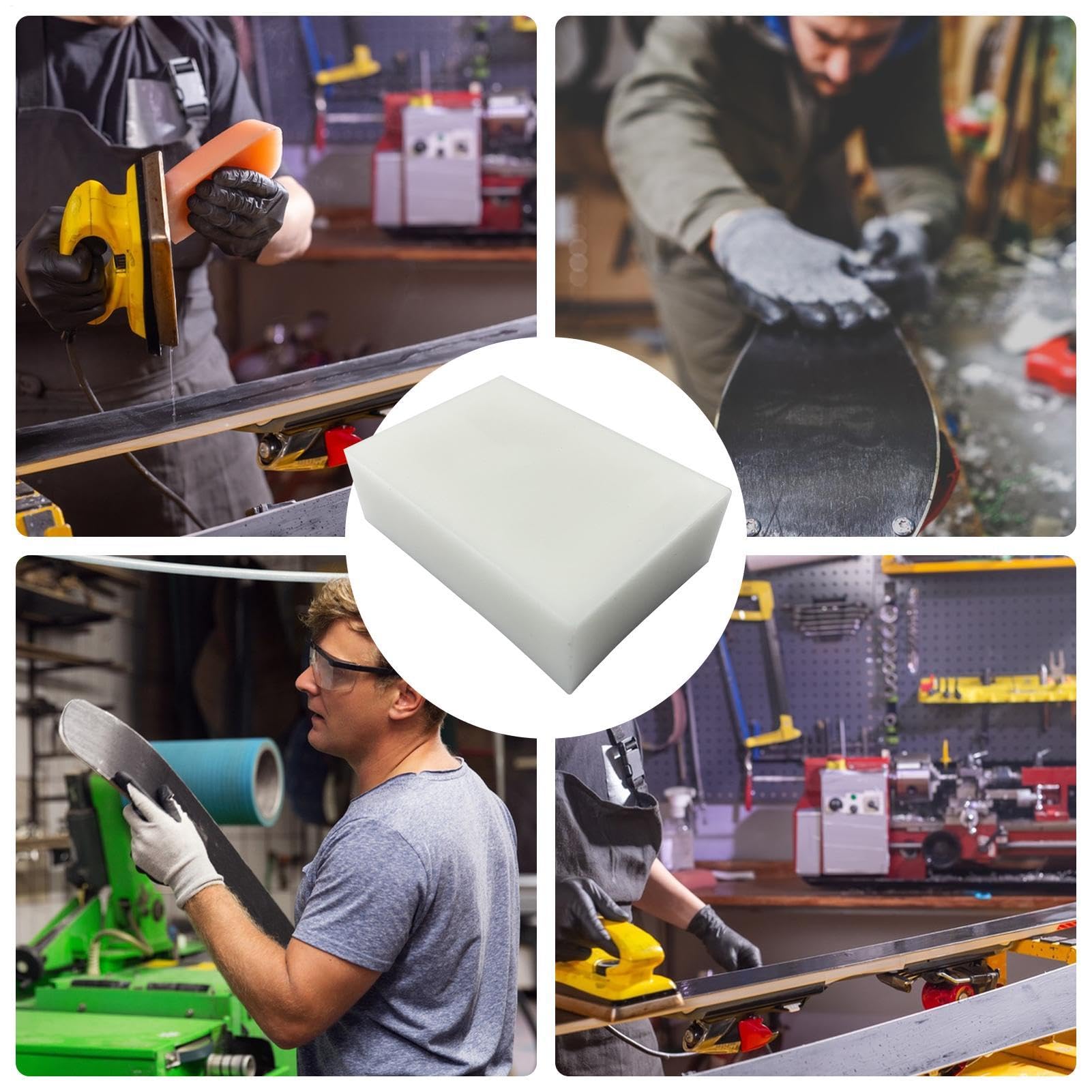 Snowboard Wax - Snow Ski Wax, Speed Snowboarding Wax | Ski Wax Rub, All Temperature Ski Wax, Skiing Supplies, Snowboarding Tools to Reduce Friction and Increase Speed for Skiing Experience