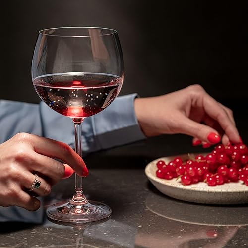 Miniatura 6 de Krosno Globo de ginebra y vasos de agua | Juego de 6 piezas | 16.2 onzas | Colección Venezia | Perfecto para el hogar, restaurantes y para fiestas y