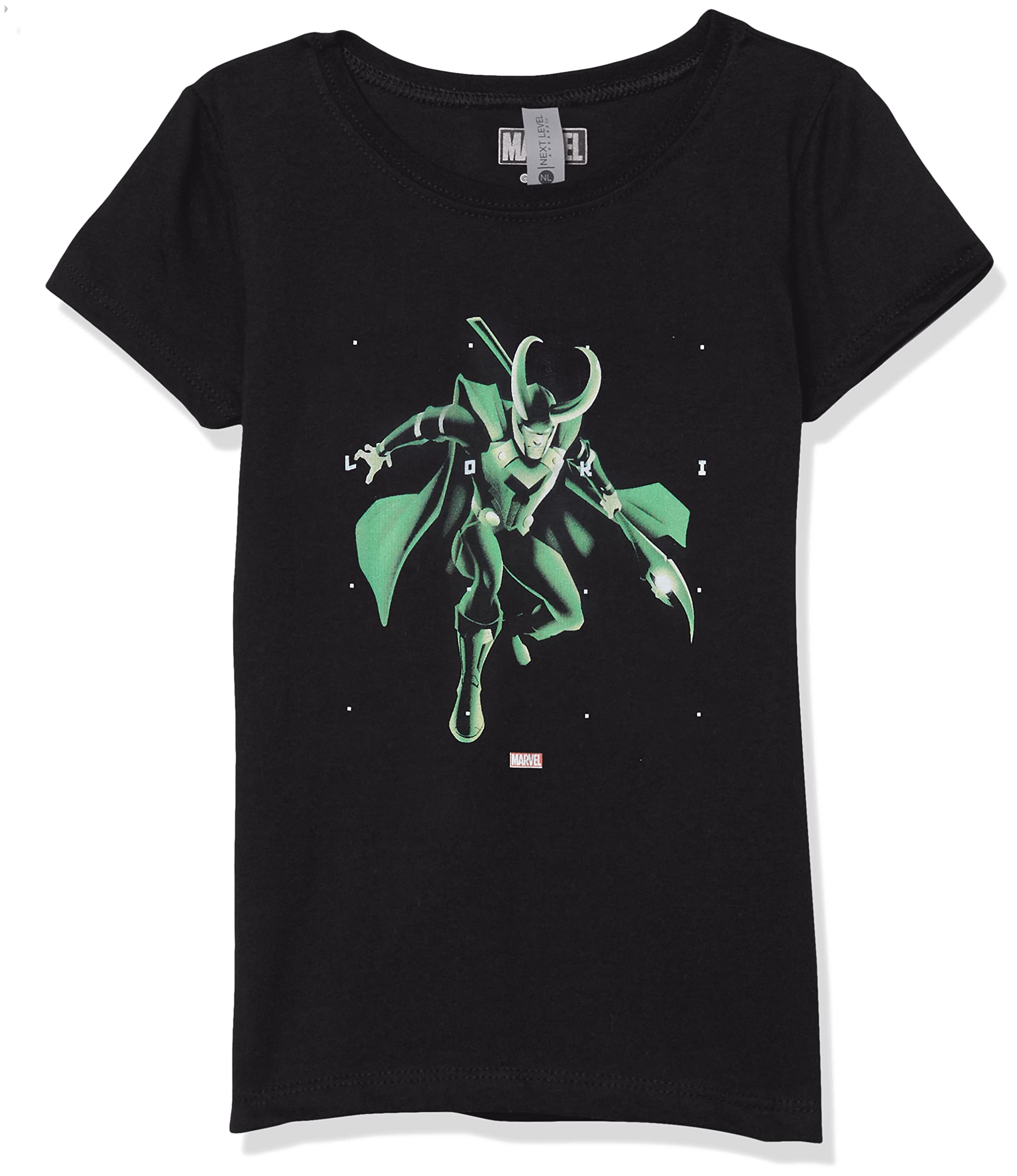 T-shirt enfant Marvel Loki à manches courtes idéal pour l'école - 5