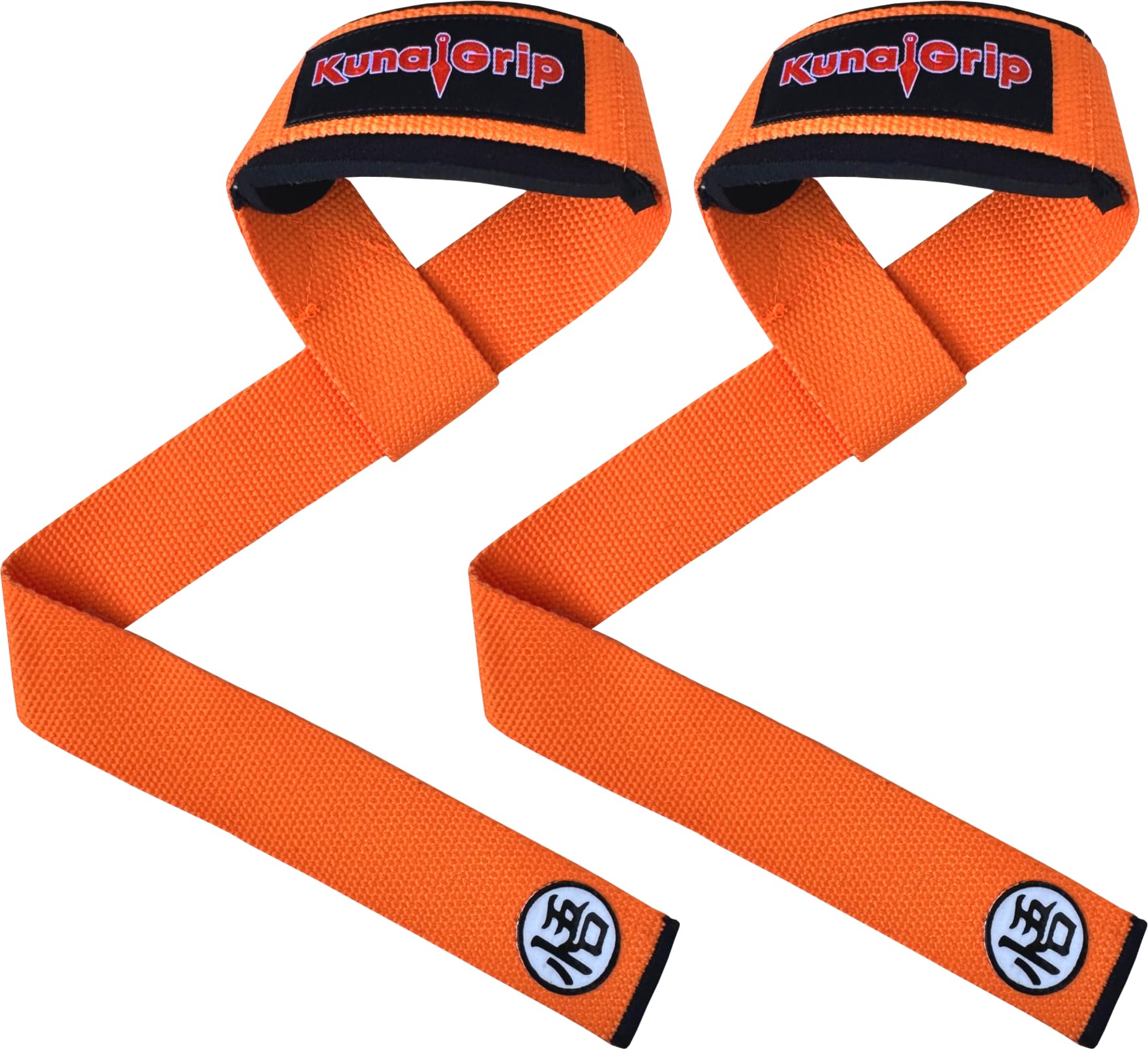 Anime Lifting Straps - Padded Wrist Straps for Weightlifting, Bodybuilding, Gym Workouts, Powerlifting, Deadlifts & Fitness (Soft Cotton 23.5 inch, 1 Pair)