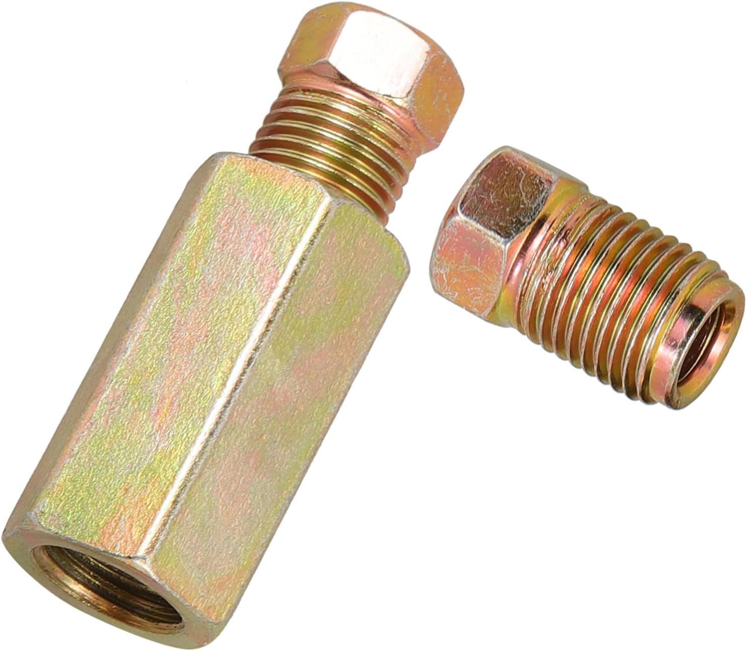 Automotive Brake Line Joint Tube Fitting Compact Connector for Brake Lines Easy Installation Removal Compression Fitting for Versatile Use