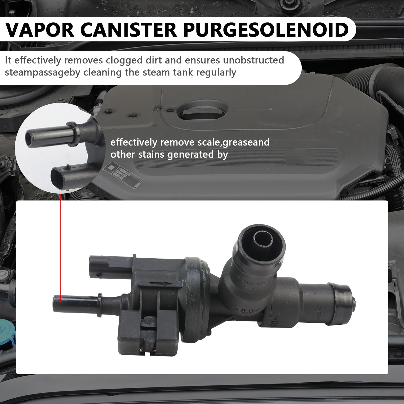 Amazon.com: Bomunik Fuel Tank Brea Vapor Canister Purge Solenoid 