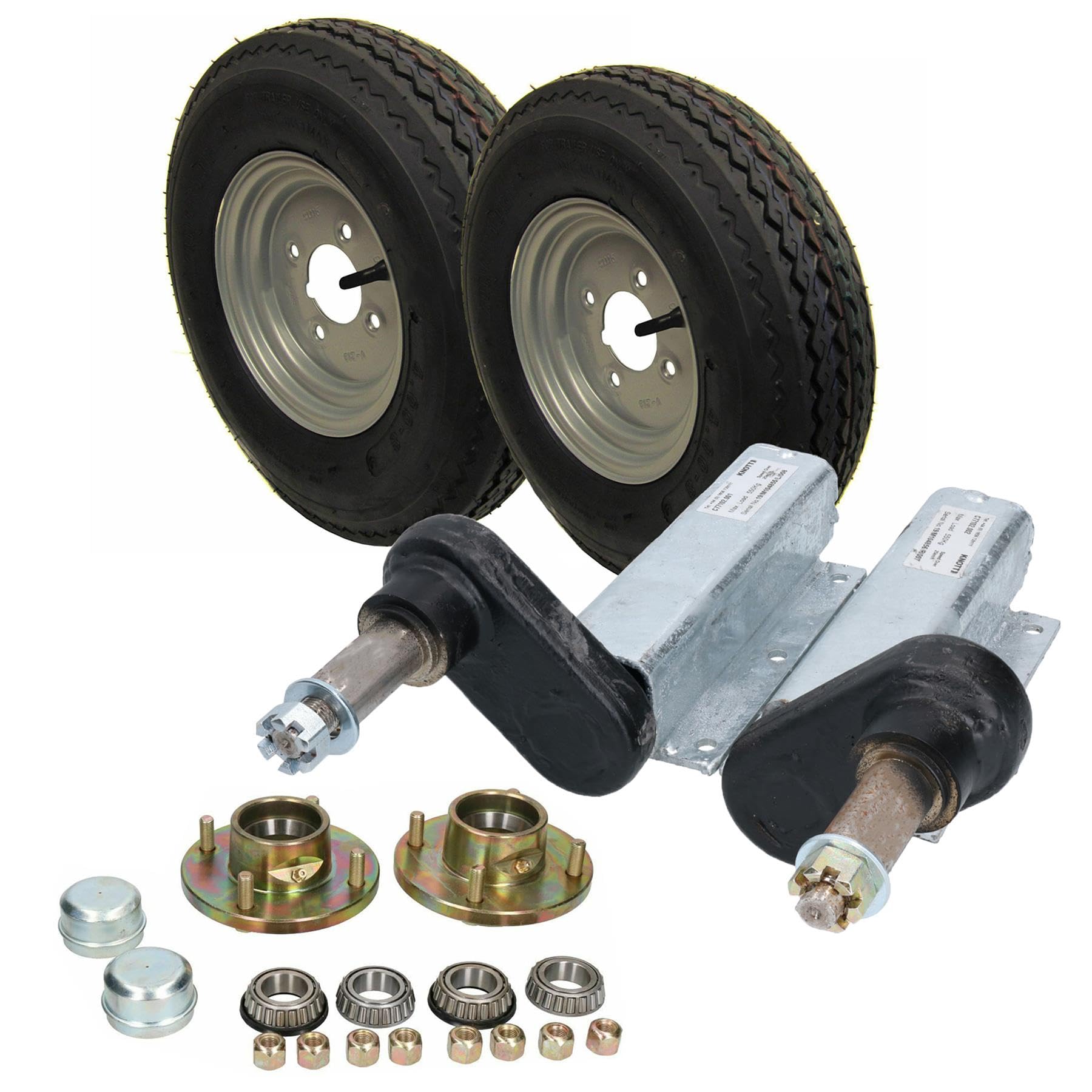 Remolque 500 kg unidades Suspensión Bundle