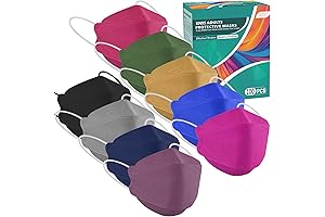 XDX KN95 Colorful Protective Masks (Pack of 100)