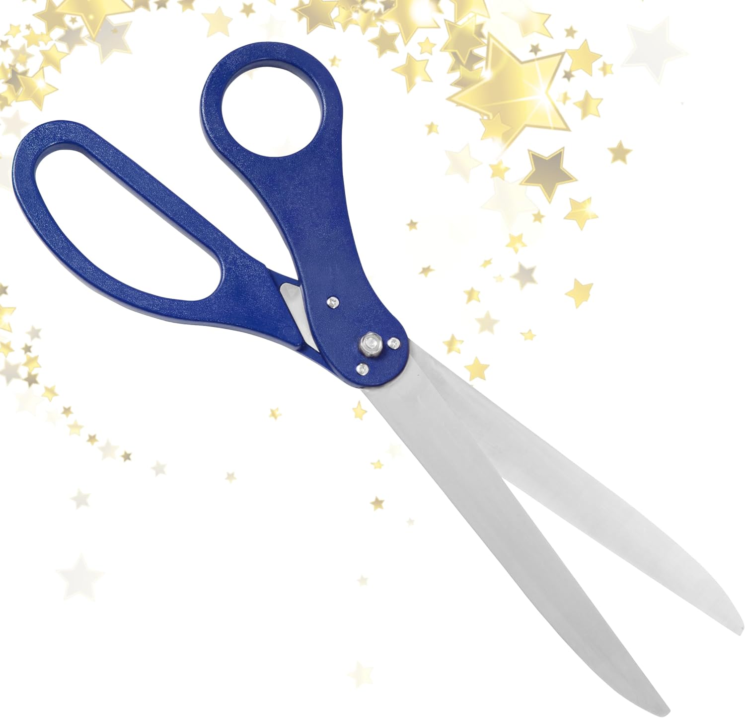 25" Blue Scissors for Grand Opening – Large Heavy Duty Scissors 25 Inch Giant Scissors for Ribbon Cutting Ceremony Blue Giants Ribbon Cutting Scissors for Special Events Inaugurations and Ceremonies