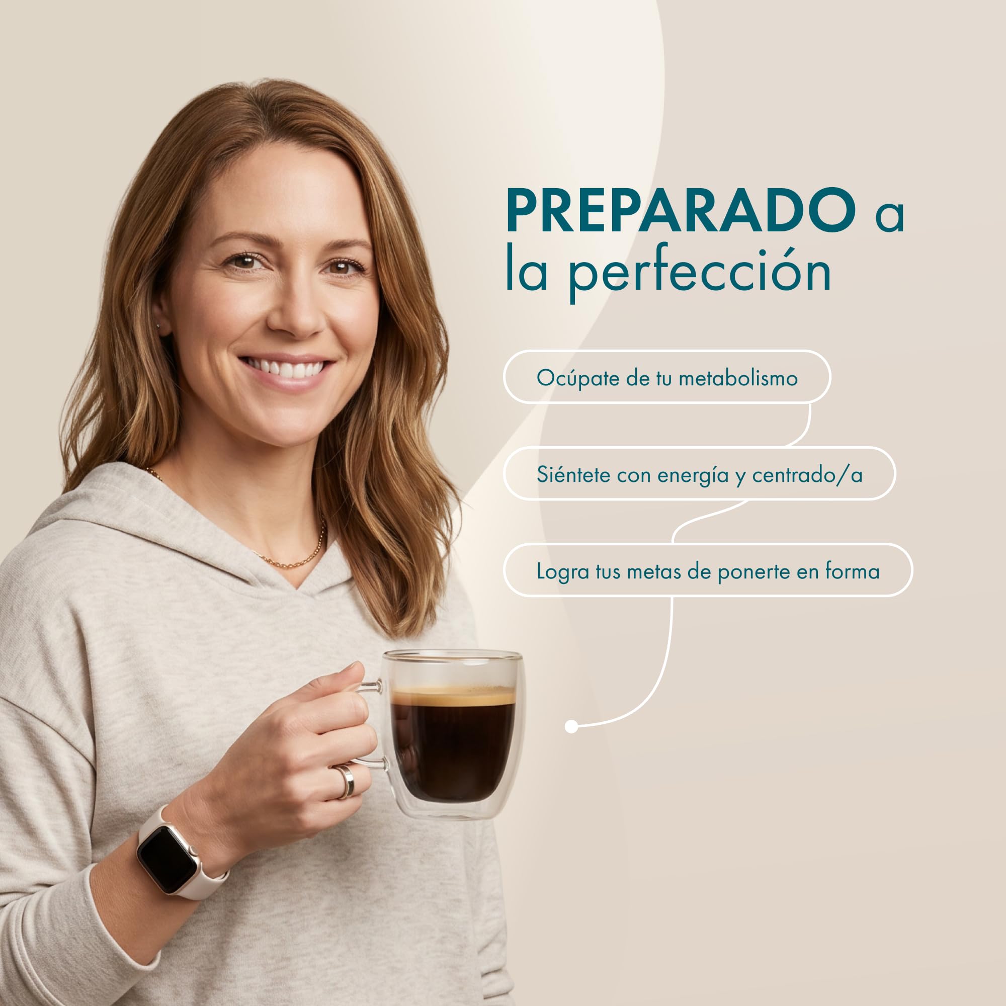Sensilab Slimmium SlimMiccino XXL, Cafe Soluble, Termogenico, Pre Entreno, Metabolismo, Cafe Verde con Inulina y Guarana, sin Azúcares Añadidos, Sabor a Capuchino, 30 Sobres para 30 Días