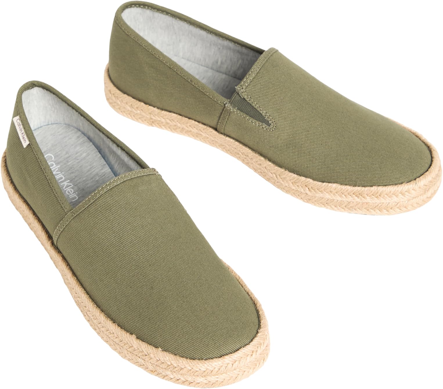 Calvin Klein Herren Espadrilles ESS Espadrille Cv Sommer, Grün (Deep Lichen Green), 43