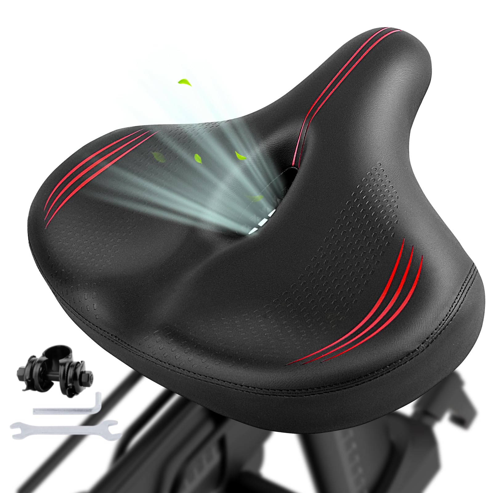 Schwinn Cionlli Schwinn Soft Wide Commute Bike Seat Ebike