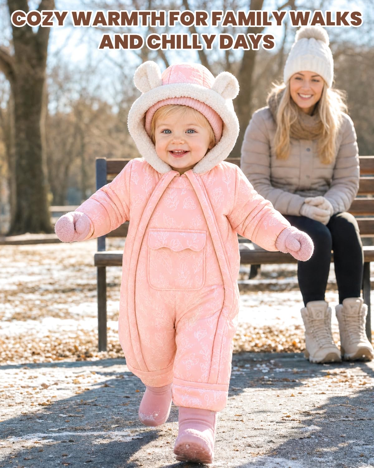 WYTbaby Traje de nieve de invierno para bebé