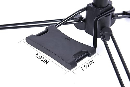 Miniatura 7 de GEEK Soporte para instrumentos de viento electrónico | Soporte plegable | Altura ajustable | Trípode antideslizante para AKAI, Roland, Yamaha EWI