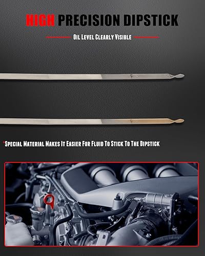Miniatura 80 de CCIYU L3G6-10-450F - Varilla de aceite de motor de repuesto para Mazda 3 2012-2015 para Mazda 5 2011-2013 para Mazda 6 2010-2012 para Mazda CX-7 Dip